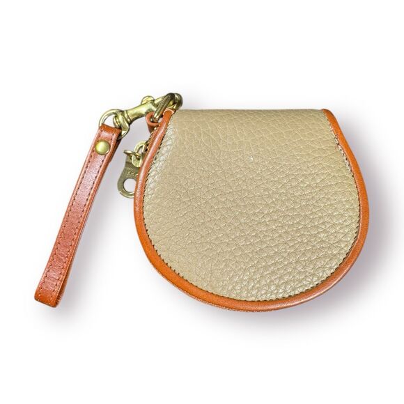 Dooney & Bourke Big Duck Coin Purse All Weather Leather Vintage RARE - Picture 2 of 6